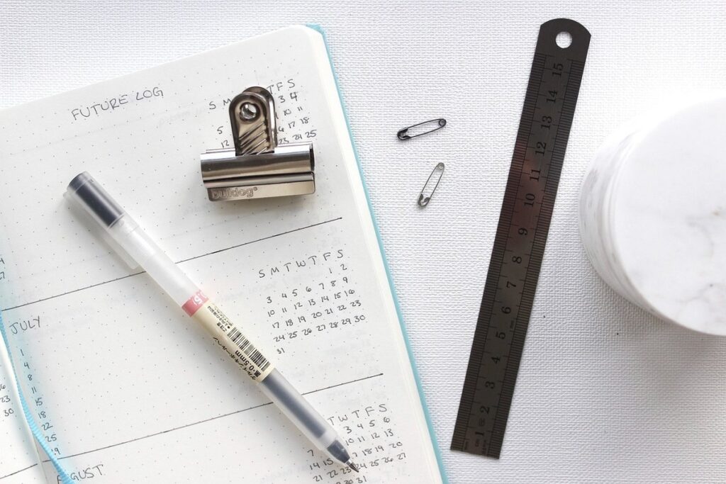 cleaning schedule