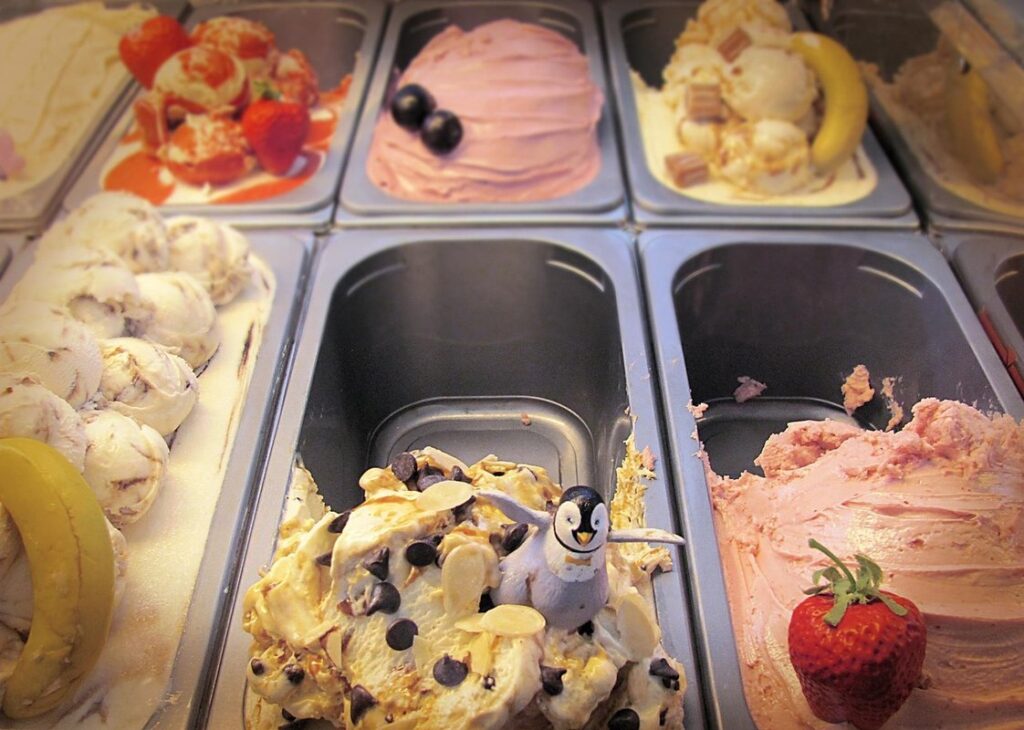 homemade banana ice cream