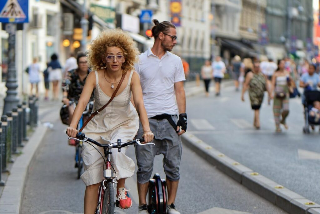 commuting by bike
