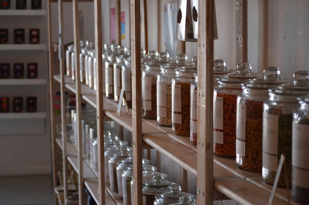 plastic free shopping