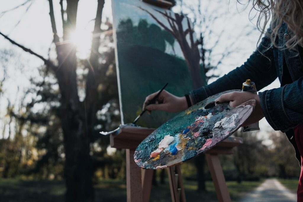 simple landscape paintings for beginners