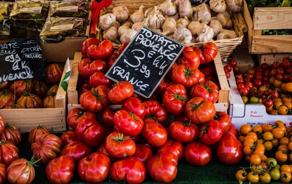 local vegetable market